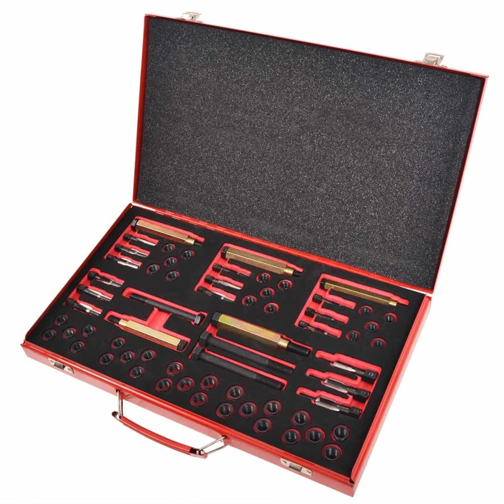Glühkerzengewinde-Reparaturset 63-Tlg. M8 M9 M10 M12
