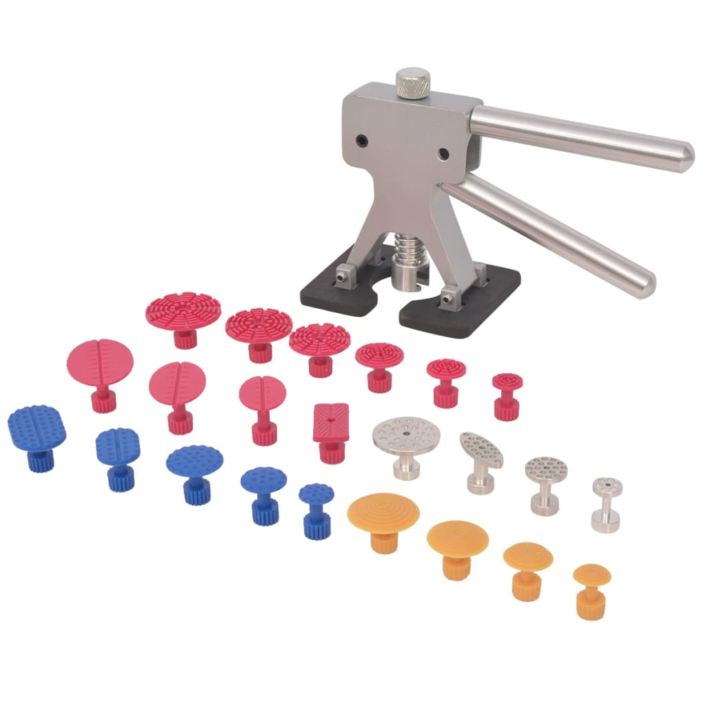 24-Teiliges Lackreparatur Dellenheber Set Edelstahl