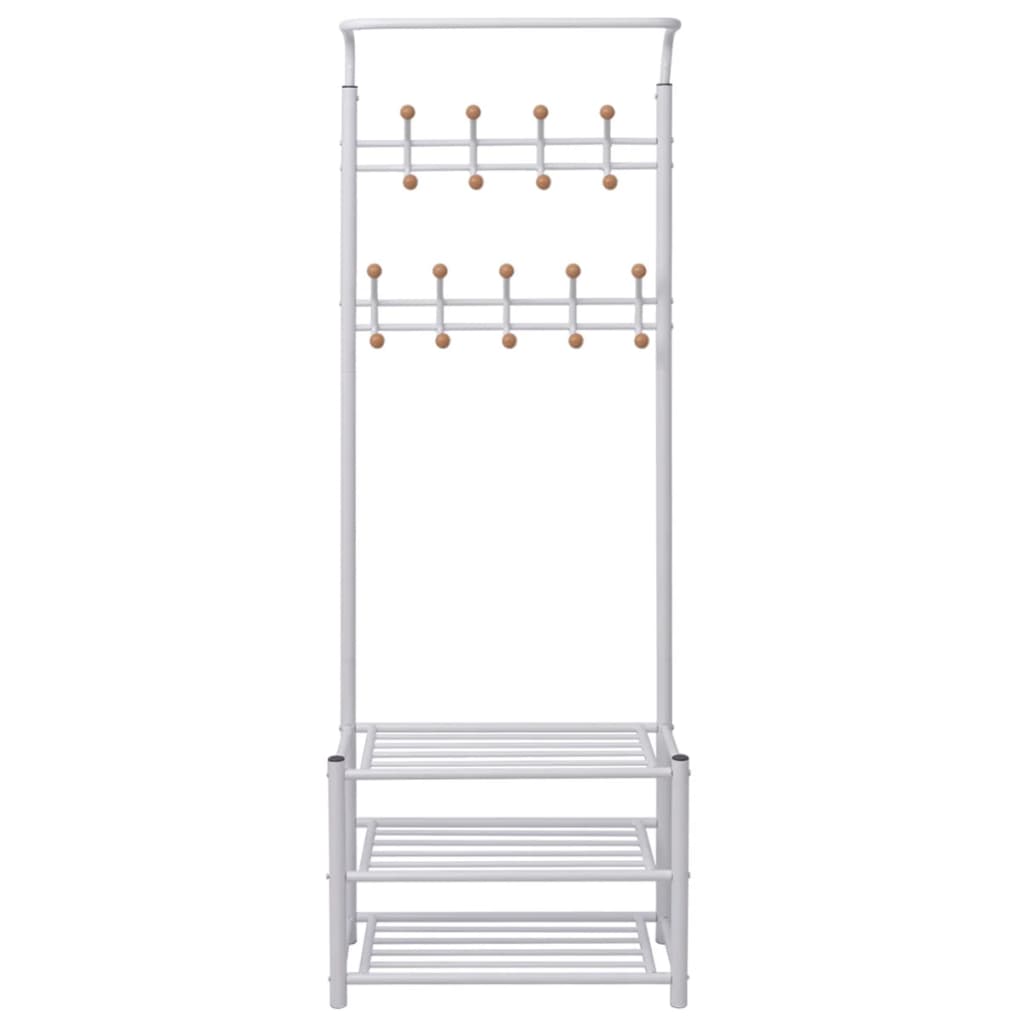 Garderobe Mit Schuhablage 68×32×182,5 Cm
