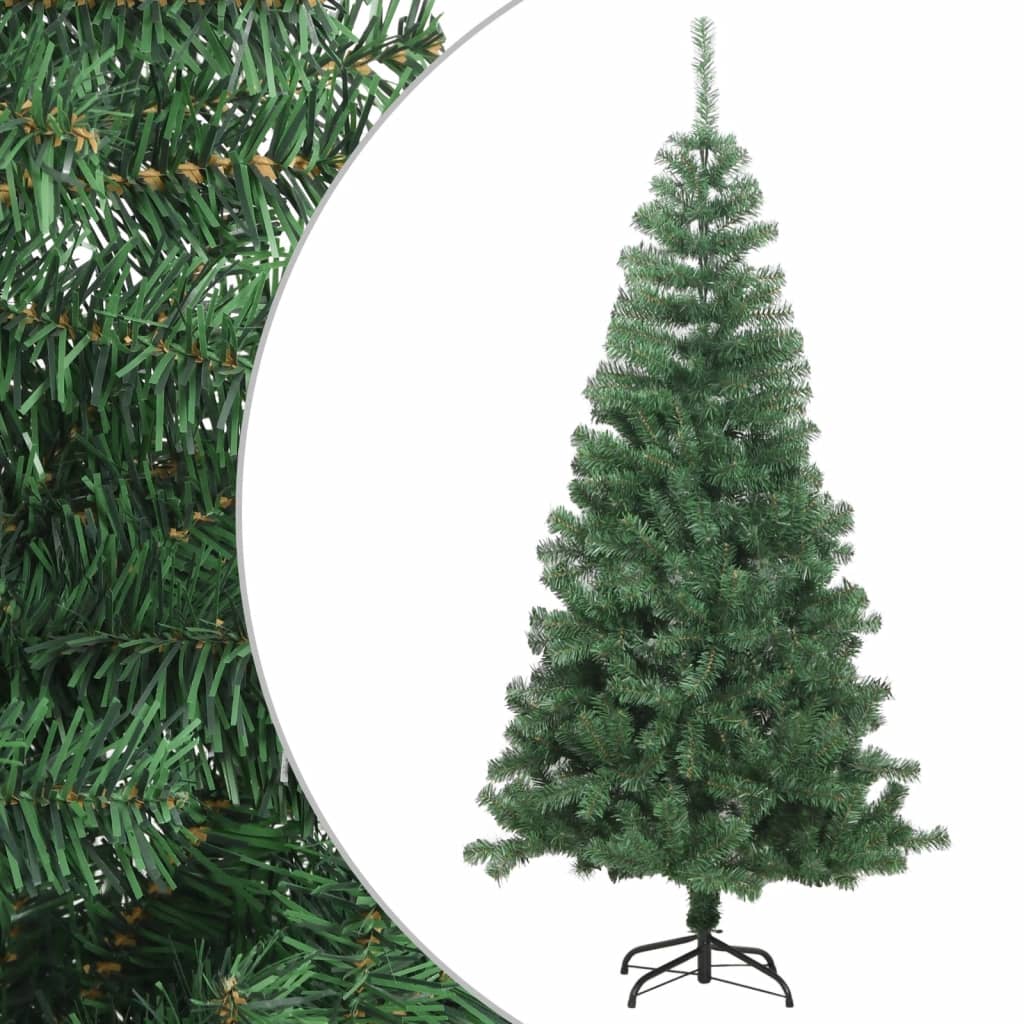 Künstlicher Weihnachtsbaum Mit Stahlständer 210 Cm 910 Zweige Grün