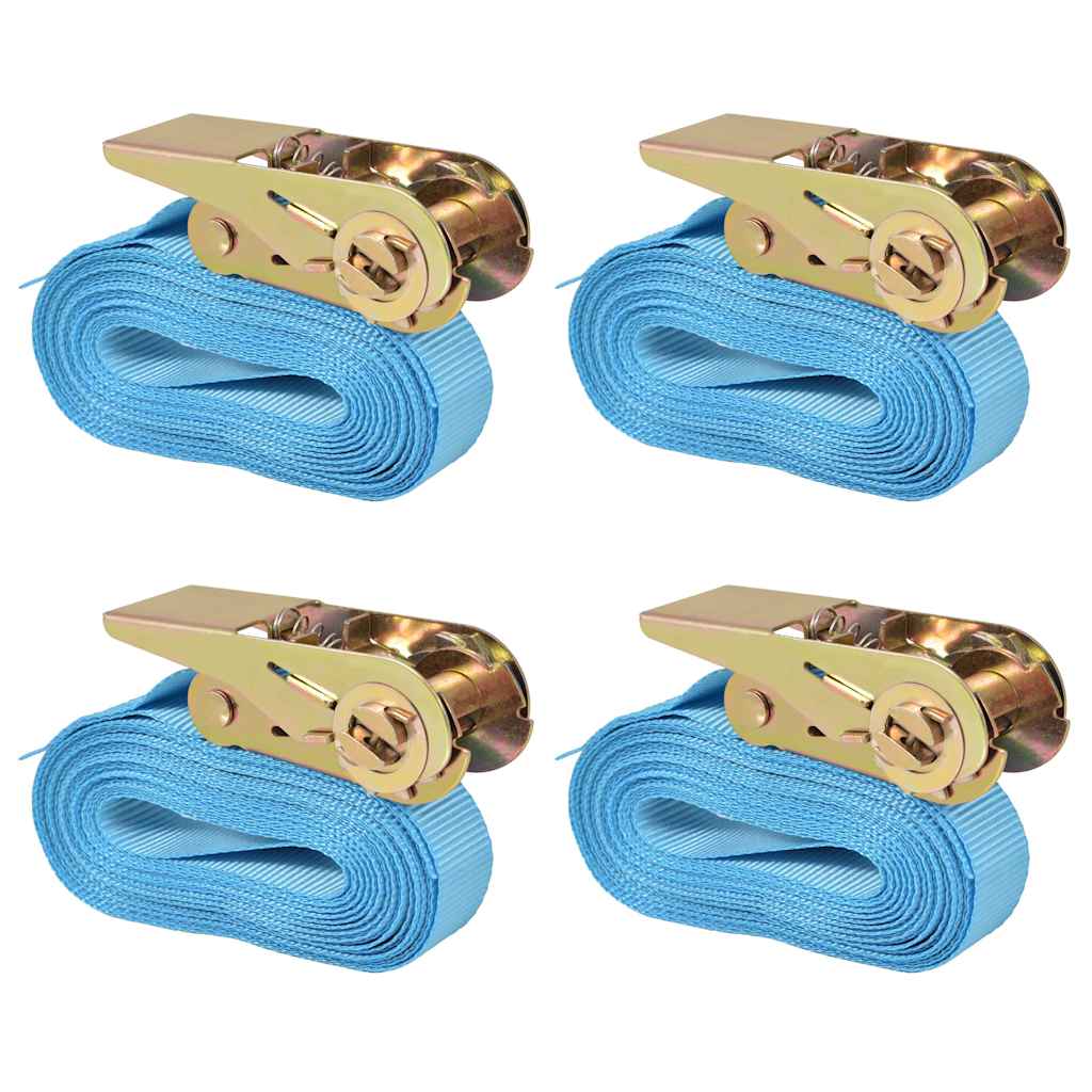 Ratschen-Spanngurte 10 Stk. 2 Tonnen 8M×50Mm