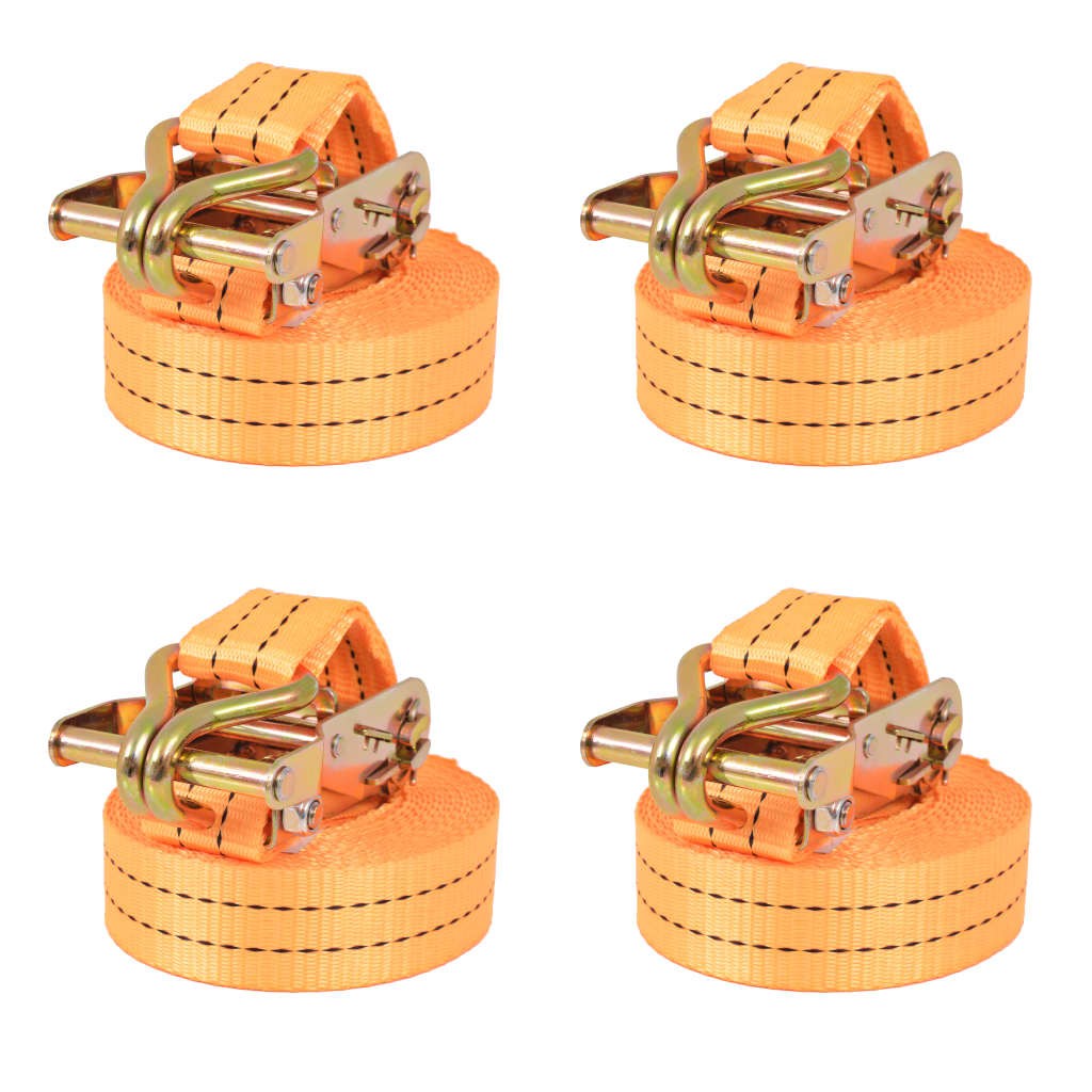 Ratschen-Spanngurte 10 Stk. 2 Tonnen 8M×50Mm