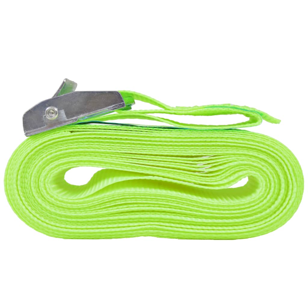 Spanngurte 10 Stk. 0,25 Tonnen 5M×25Mm Neongrün