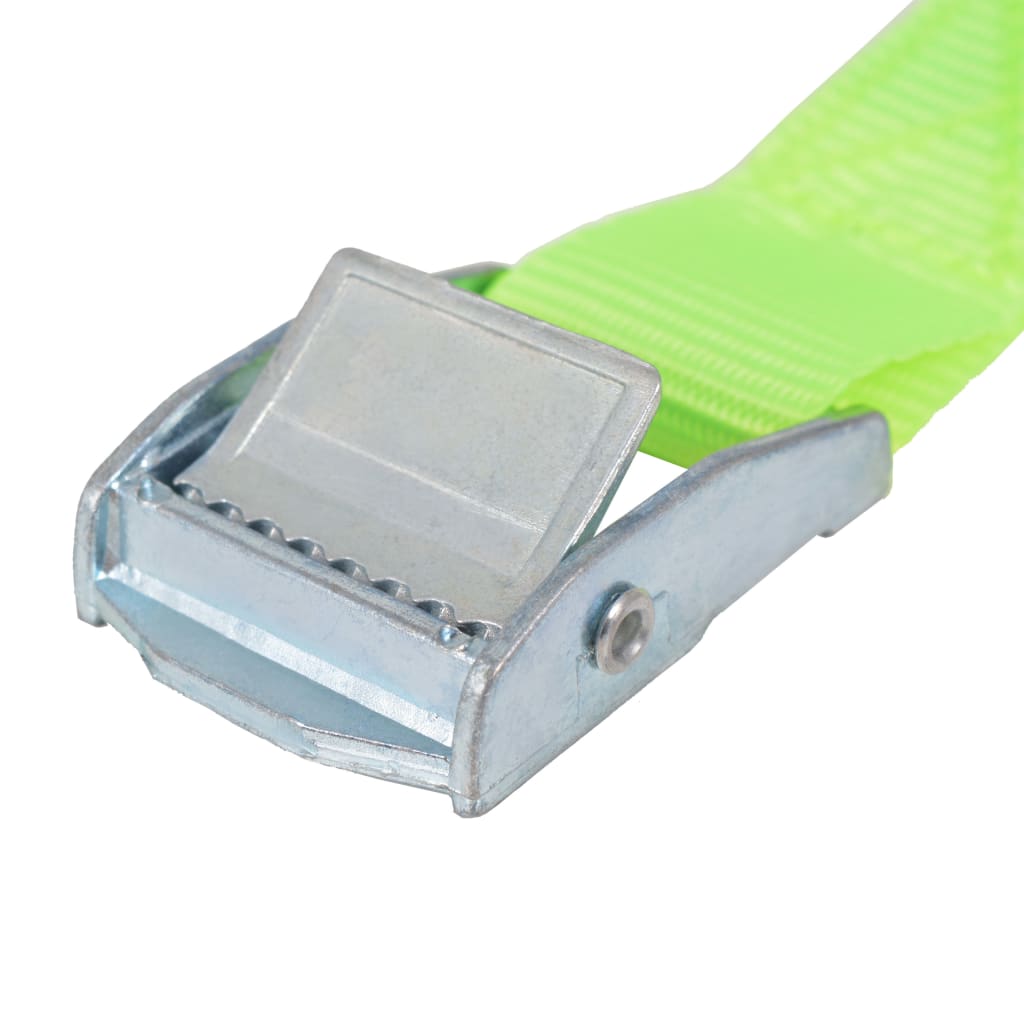 Spanngurte 10 Stk. 0,25 Tonnen 5M×25Mm Neongrün
