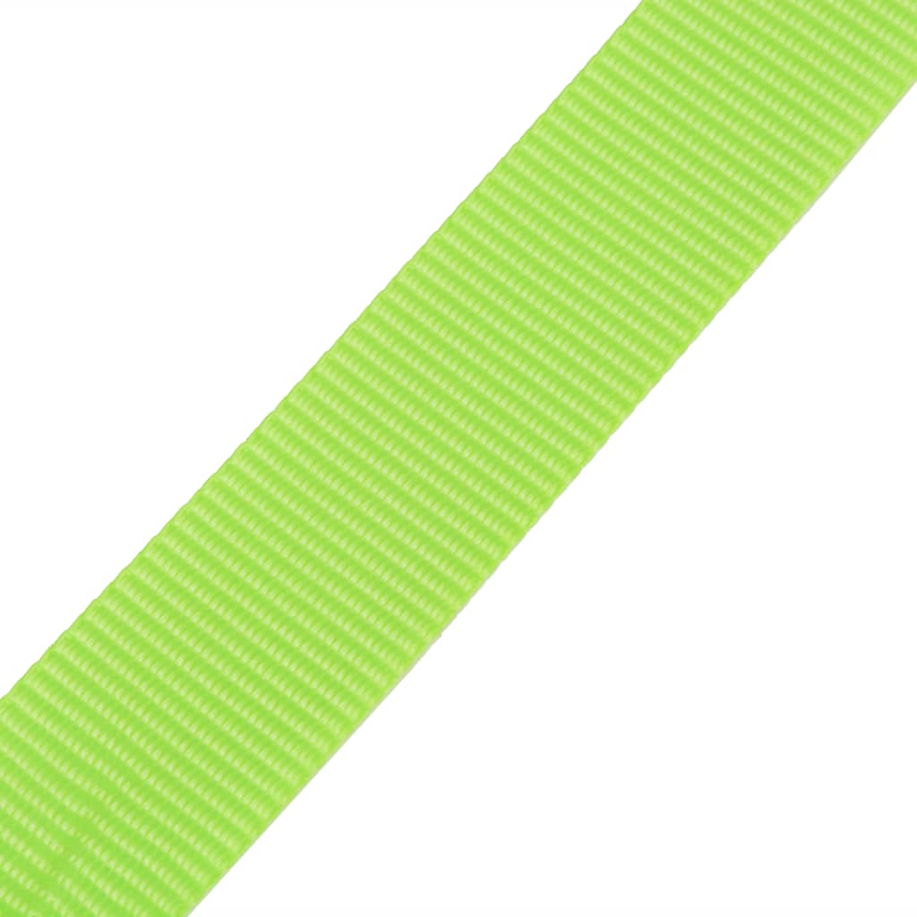 Spanngurte 10 Stk. 0,25 Tonnen 5M×25Mm Neongrün