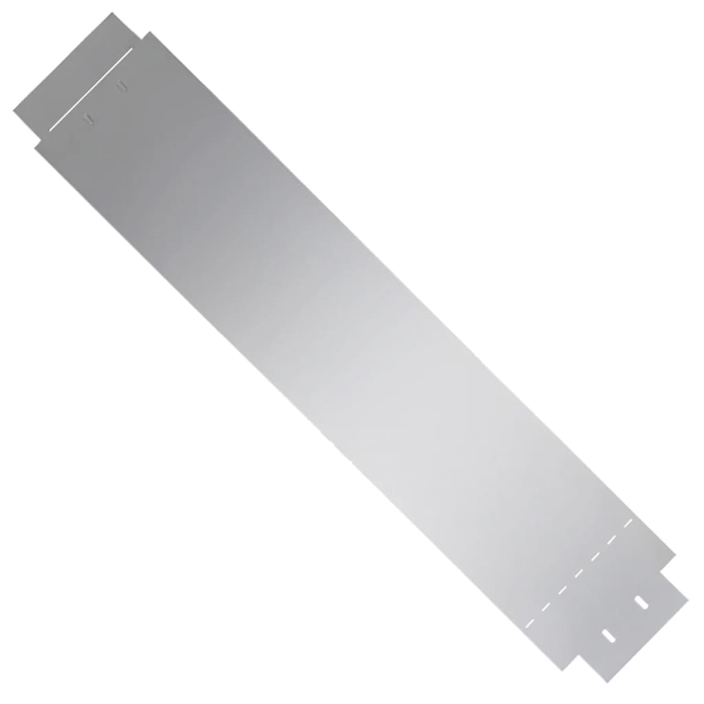 Rasenzäune 5 Stk. Verzinkter Stahl