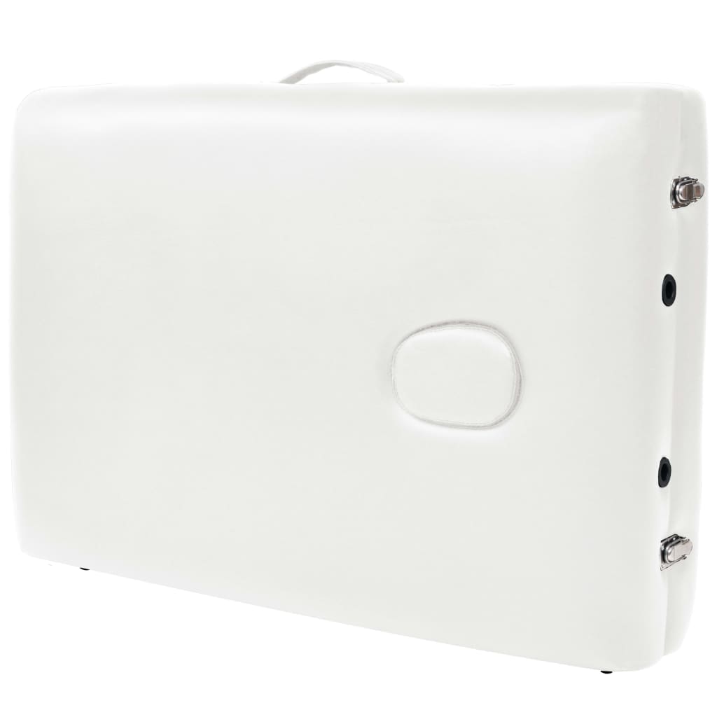 Massageliege 2-Zonen Klappbar 10 Cm Sitz