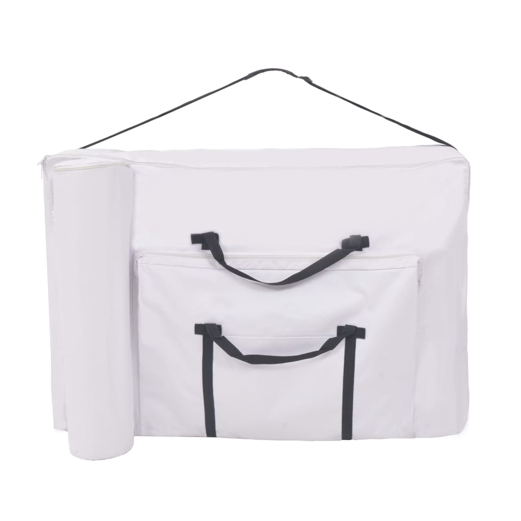 Massageliege 2-Zonen Klappbar 10 Cm Sitz