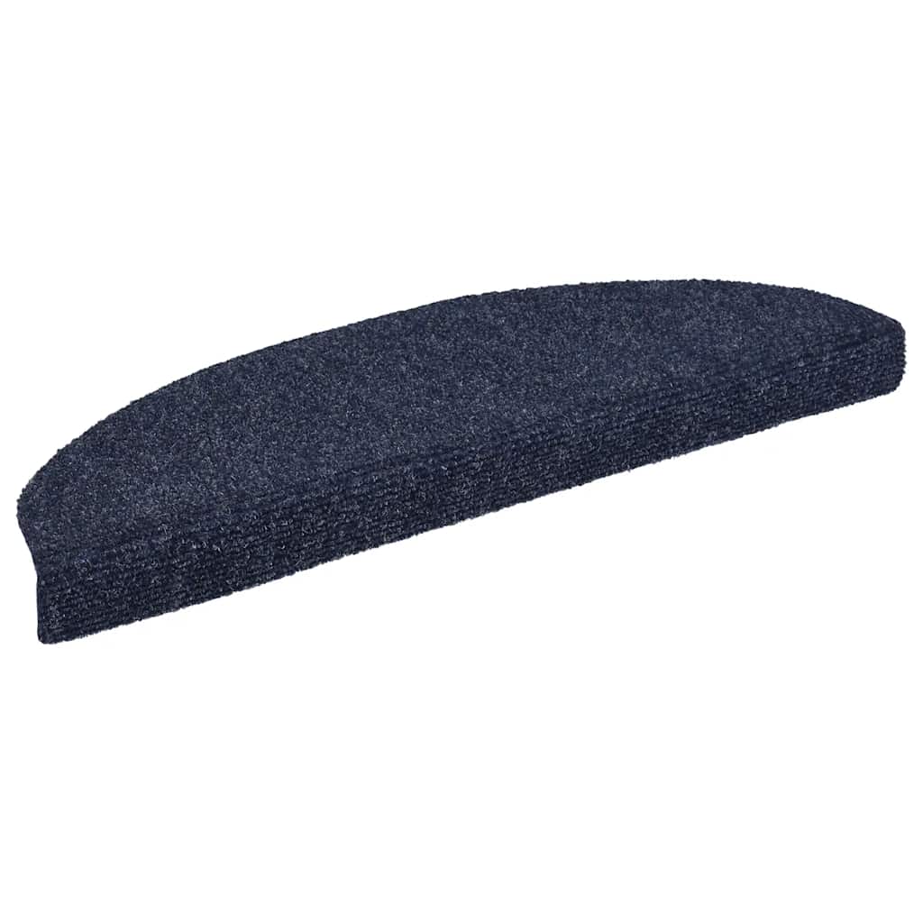 Stufenmatten Selbstklebend 15 Stk. Halbrund Groß Blau