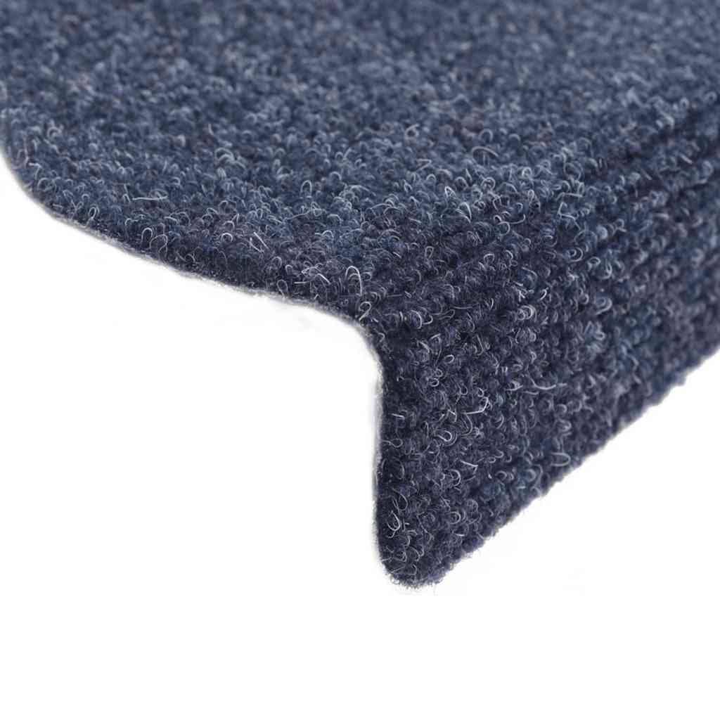 Stufenmatten Selbstklebend 15 Stk. Halbrund Groß Blau