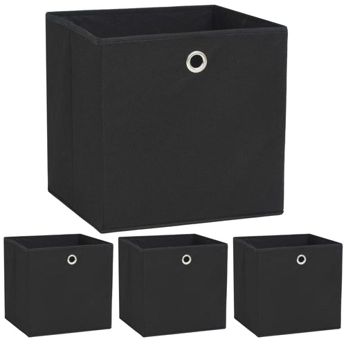 Aufbewahrungsboxen 4 Stk. Vliesstoff 32X32X32 Cm