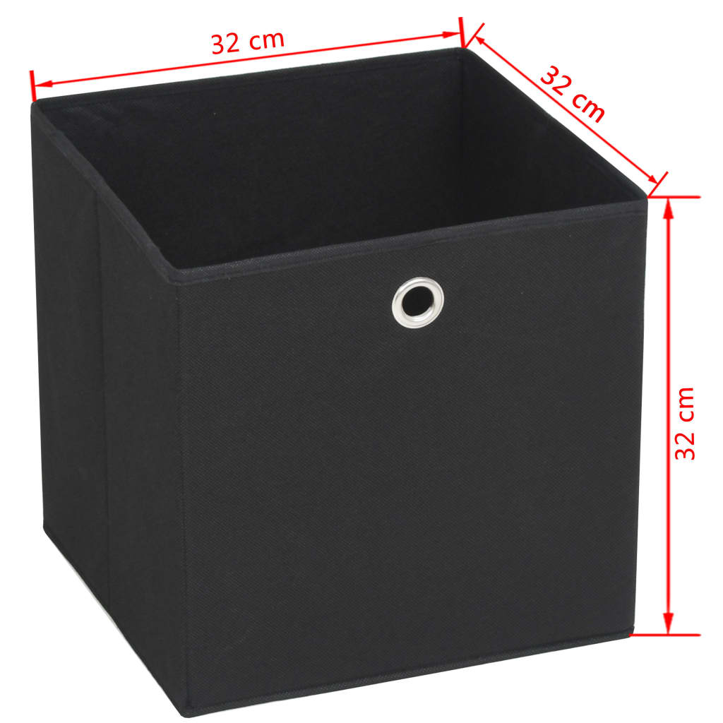 Aufbewahrungsboxen 4 Stk. Vliesstoff 32X32X32 Cm