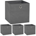 Aufbewahrungsboxen 4 Stk. Vliesstoff 32X32X32 Cm