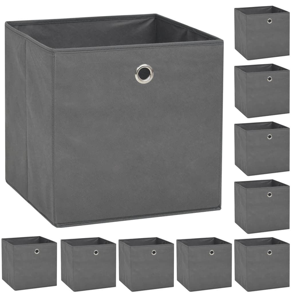 Aufbewahrungsboxen 4 Stk. Vliesstoff 32X32X32 Cm