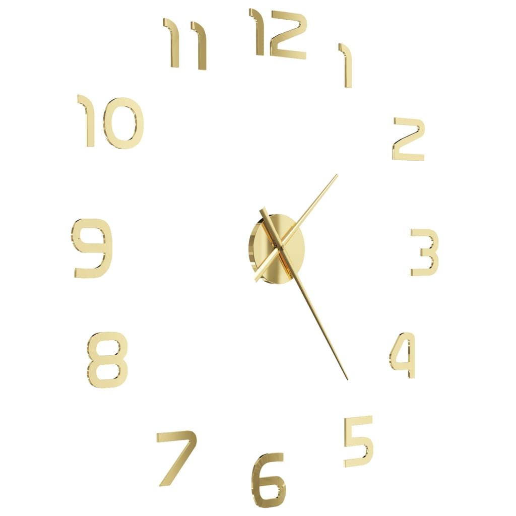 3D-Wanduhr Modernes Design 100 Cm Xxl En