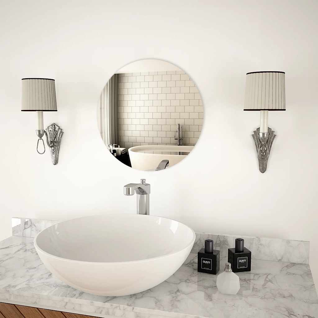 Wandspiegel 2 Stk. Quadratisch Glas