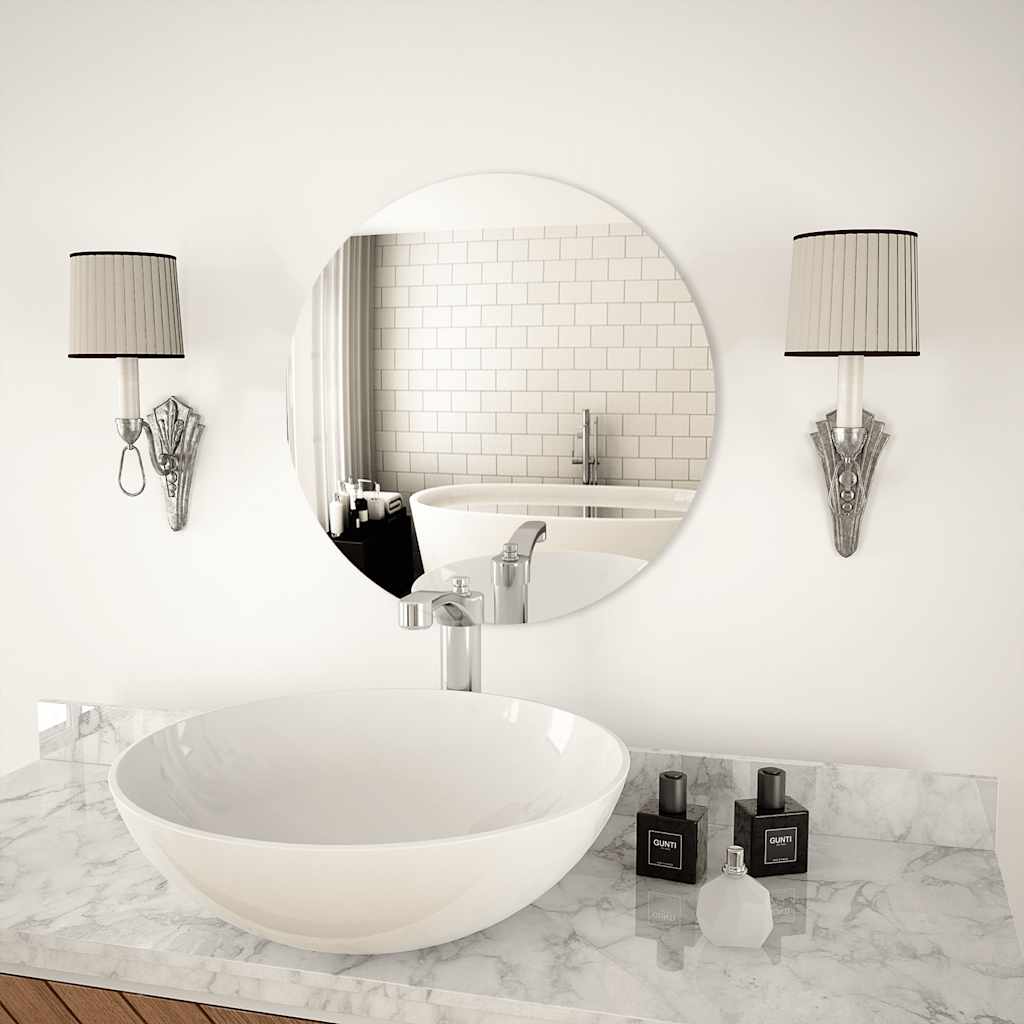 Wandspiegel 2 Stk. Quadratisch Glas