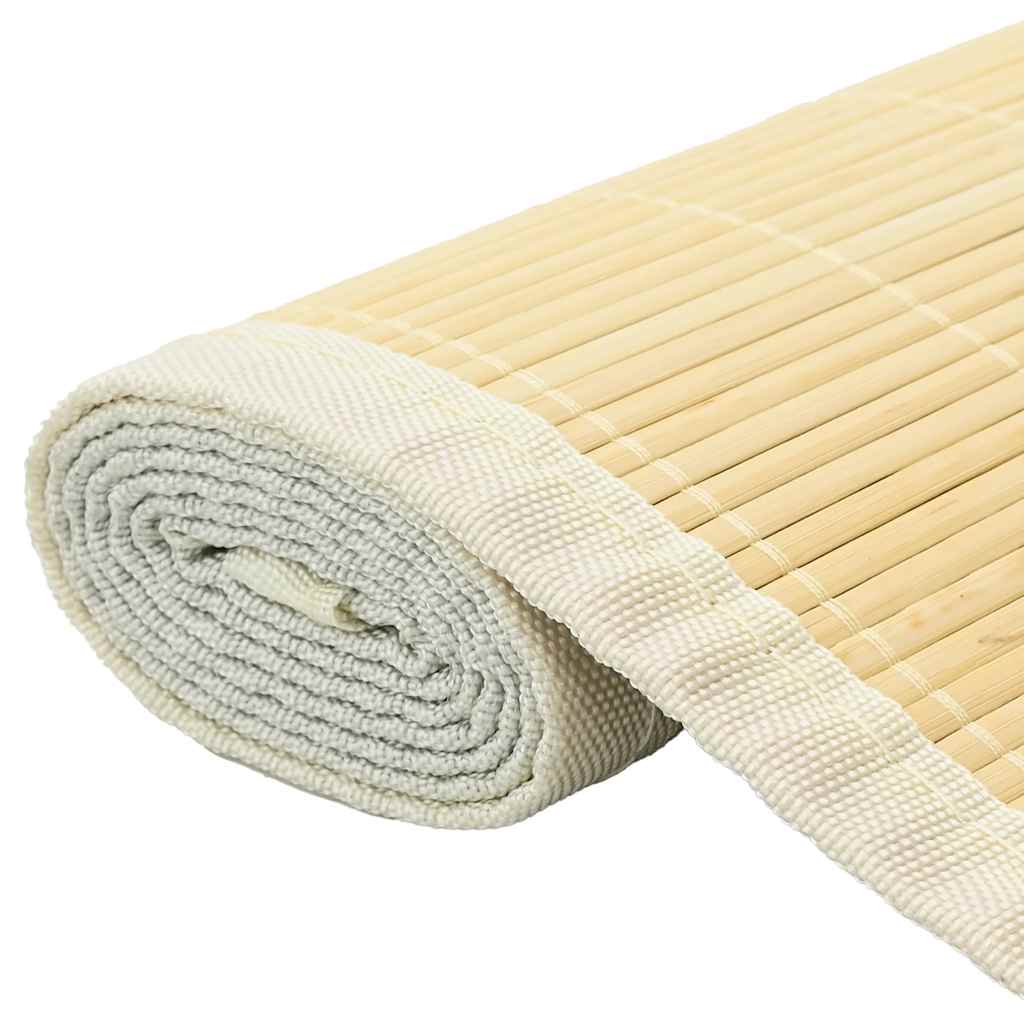 Teppich Bambus Natur