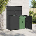 Mülltonnenbox Für 2 Tonnen Poly Rattan 148×77×111 Cm