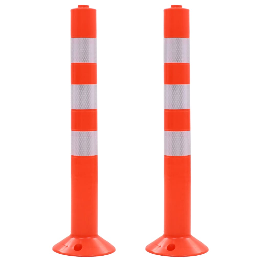 Absperrpfosten 10 Stk. 75 Cm Pe