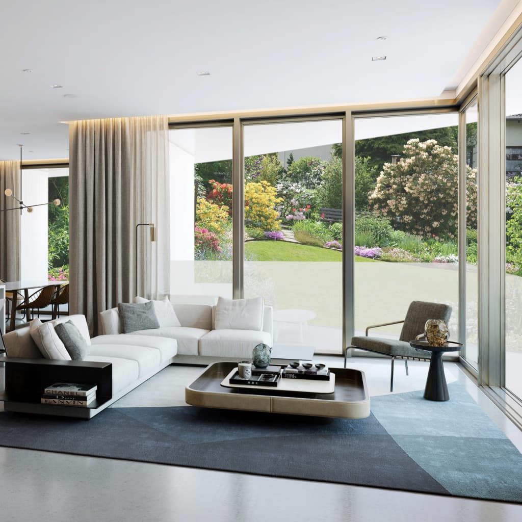 Fensterfolie Matt Grau 0,9X Pvc Grau Mattiert