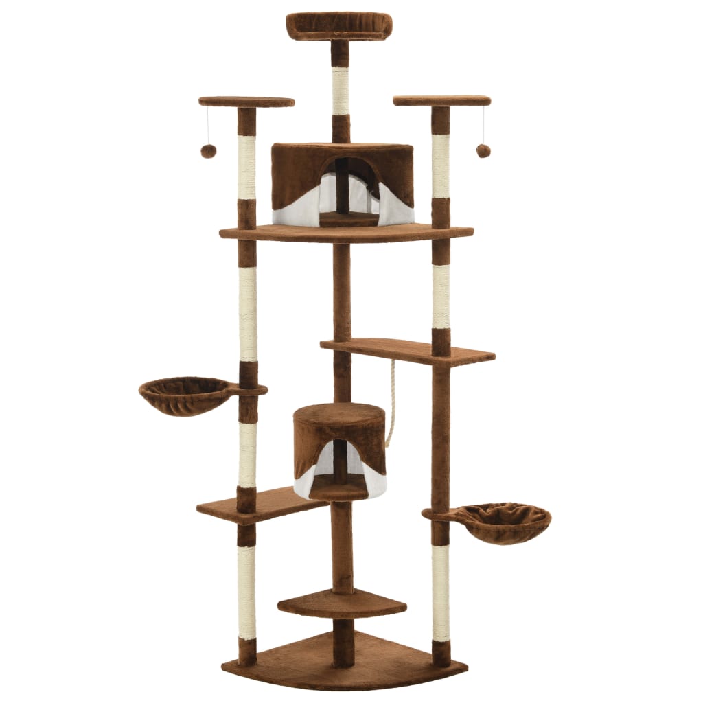 Katzen-Kratzbaum Mit Sisal-Kratzsäulen