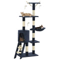 Katzen-Kratzbaum Mit Sisal-Säulen 138 Cm