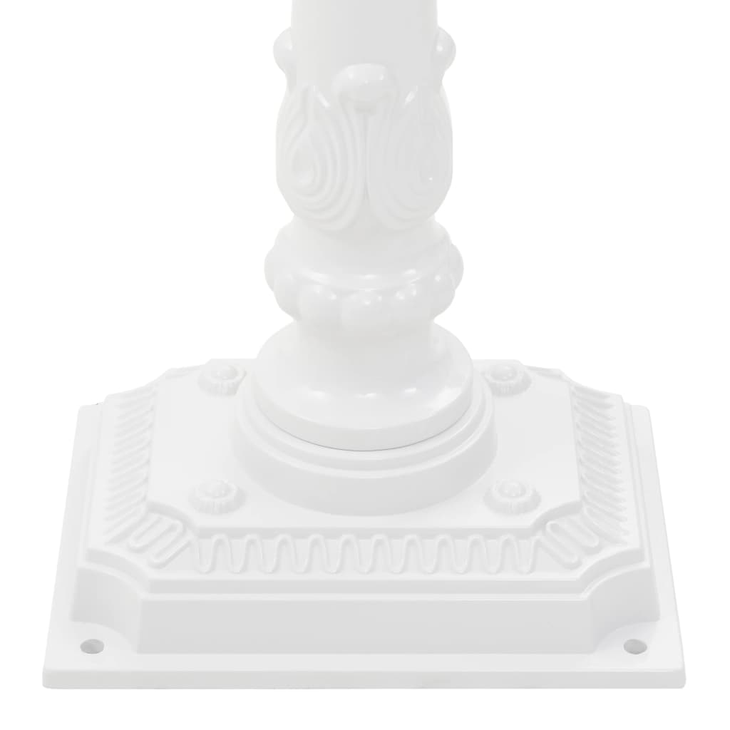 Sockel-Briefkasten Aluminium Vintage-Stil Rostfrei