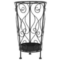 Regenschirmständer Vintage-Stil Metall 26 X 46 Cm Schwarz