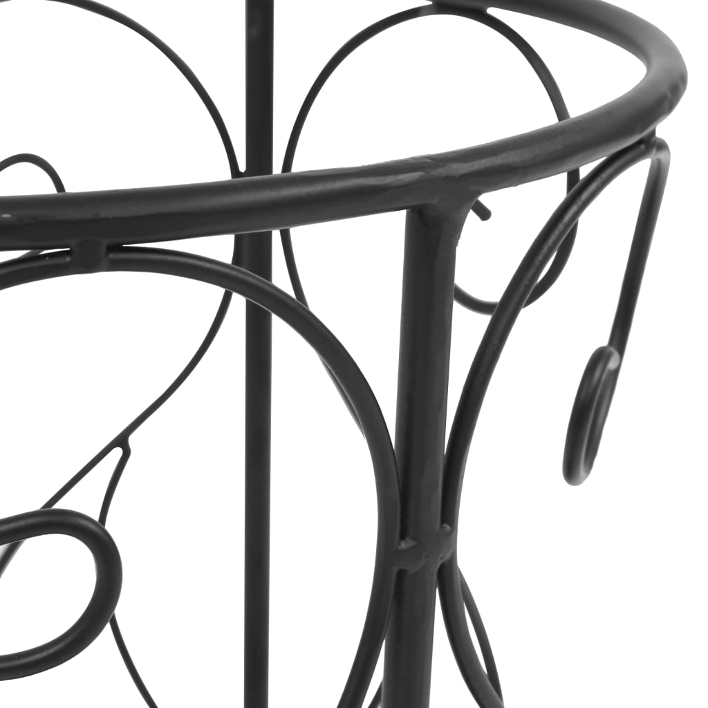 Regenschirmständer Vintage-Stil Metall 26 X 46 Cm Schwarz
