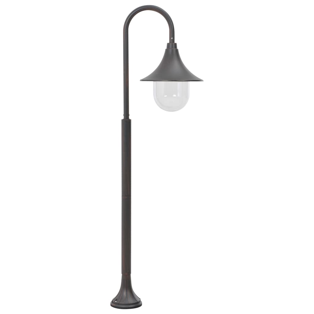 Garten-Pollerleuchte E27 120 Cm Aluminium