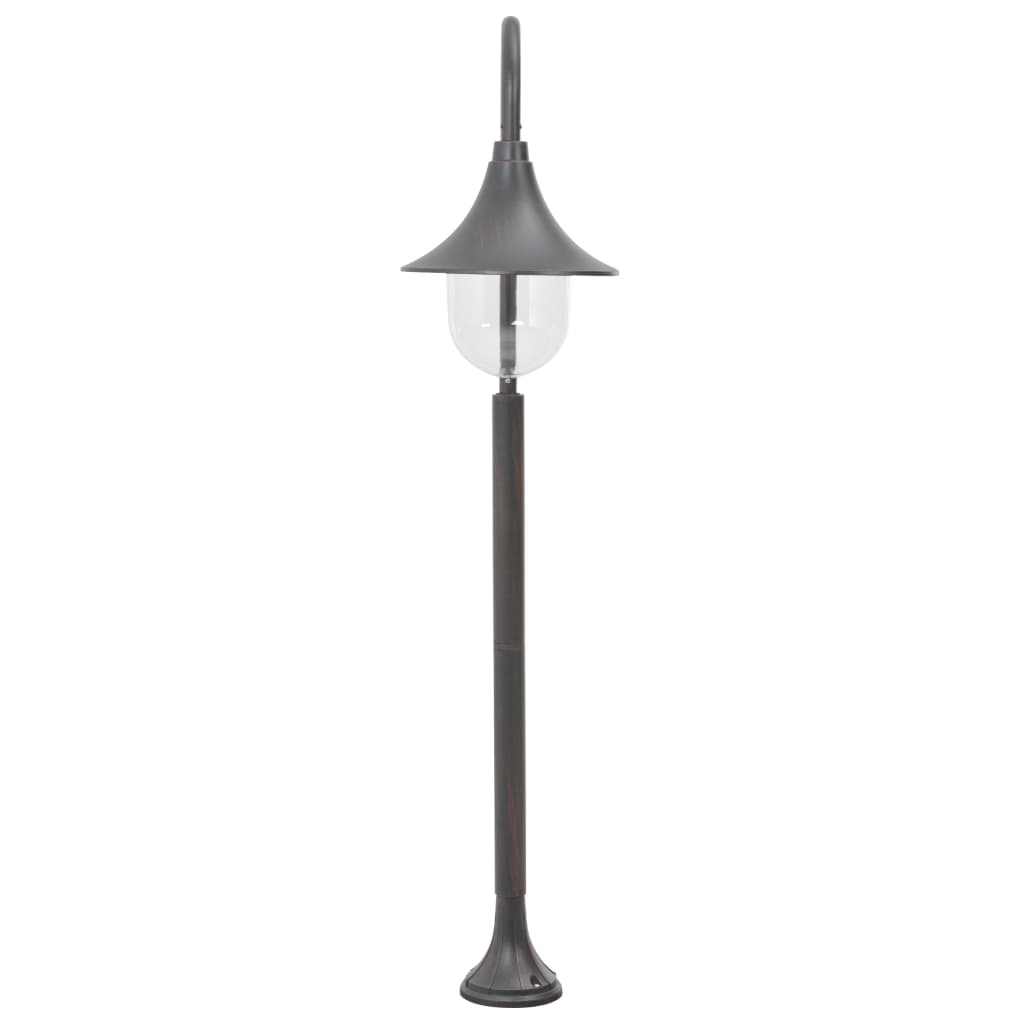 Garten-Pollerleuchte E27 120 Cm Aluminium