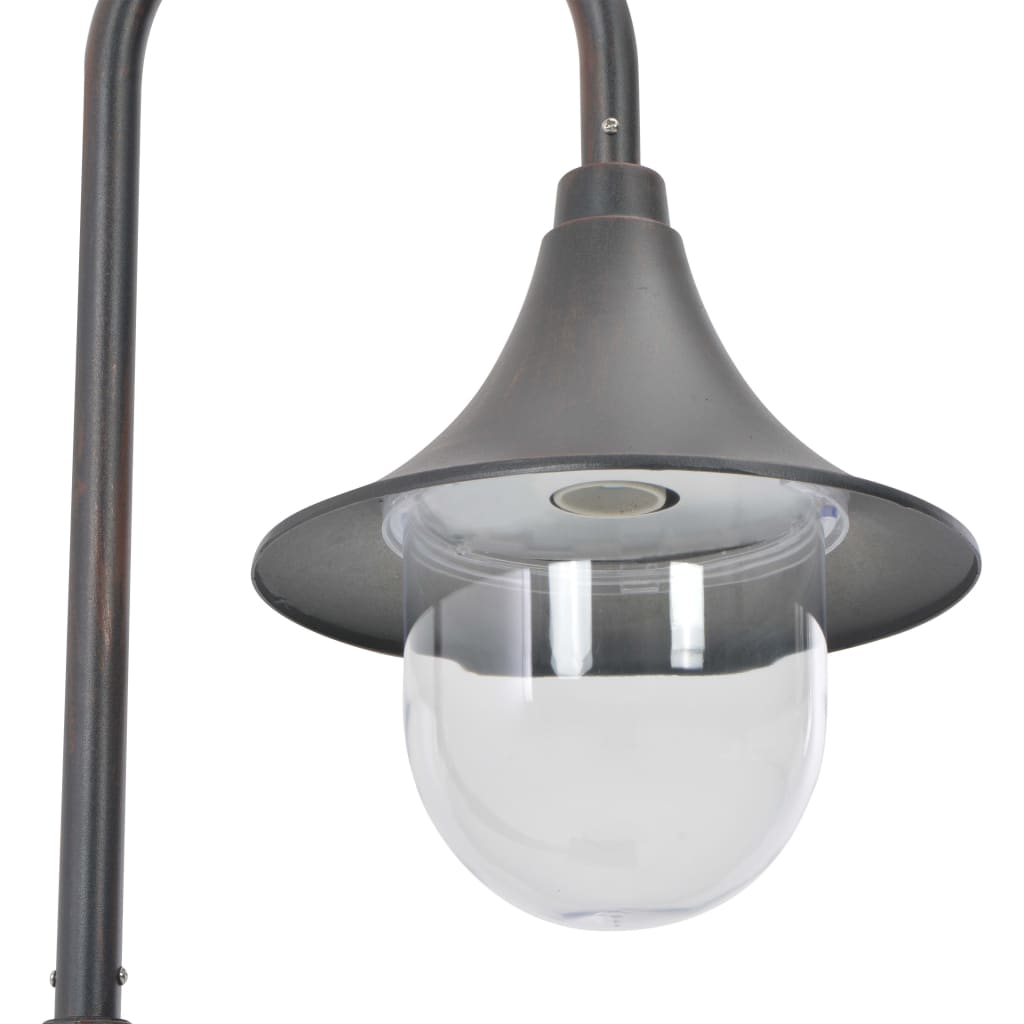 Garten-Pollerleuchte E27 120 Cm Aluminium