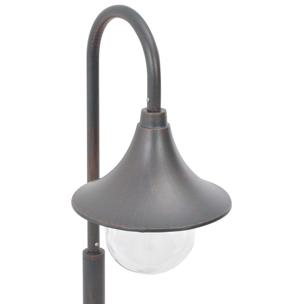 Garten-Pollerleuchte E27 120 Cm Aluminium