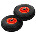 Sackkarrenräder 2 Stk. Massives Pu 3,00 - 4 (260 X 85)