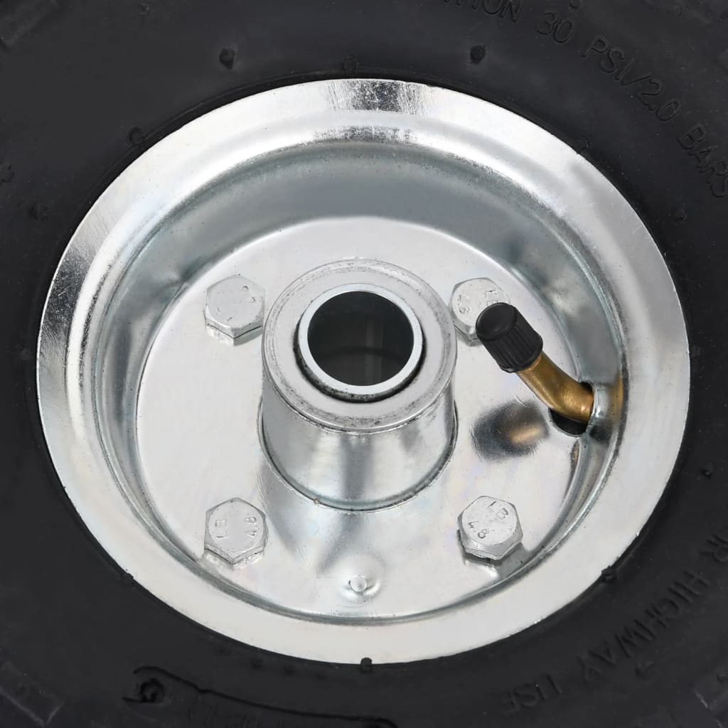 Sackkarrenräder 4 Stk. Gummi 4,10 / 3,50 - 4 (260X83)