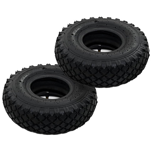 2 Reifen 2 Schläuche 3,00 - 4 260 X 85 Für Sackkarren Gummi