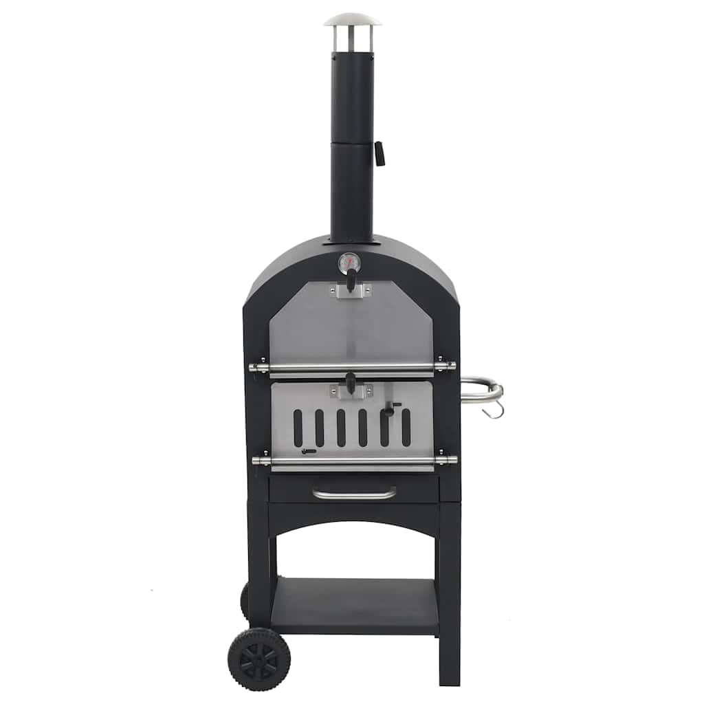 Garten-Holzkohle-Pizzaofen Mit Schamottstein
