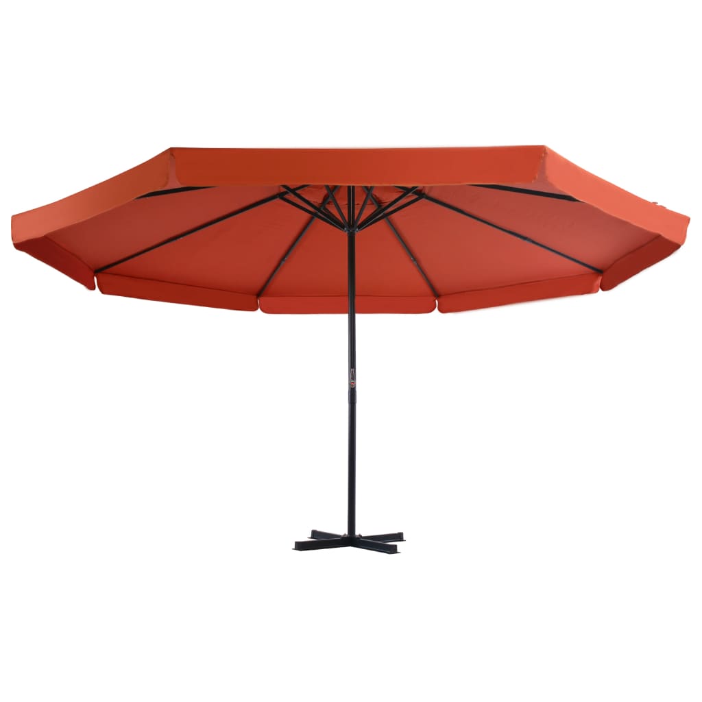 Sonnenschirm Aluminium-Mast -Rot