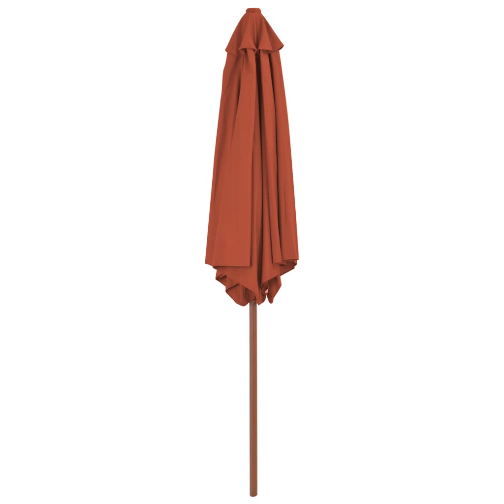 Sonnenschirm Mit Holz-Mast 270 Cm