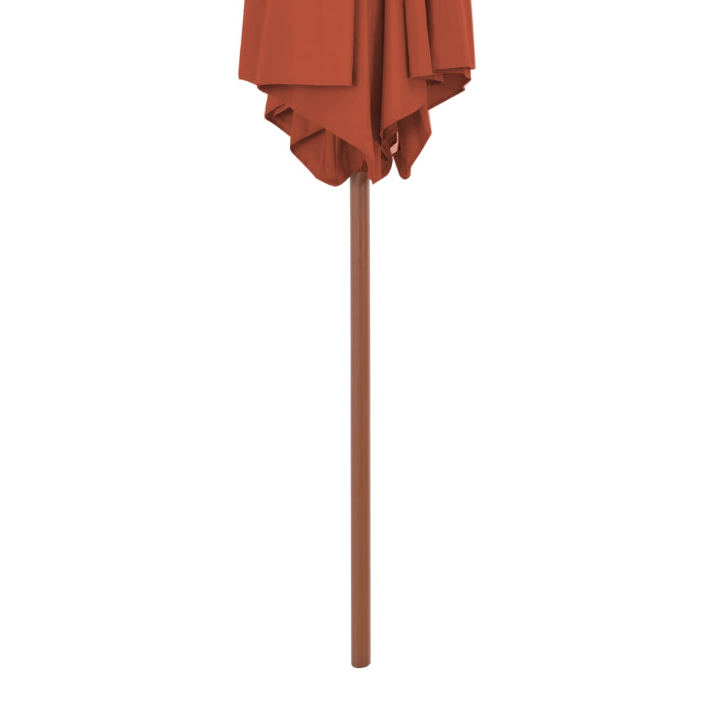 Sonnenschirm Mit Holz-Mast 270 Cm