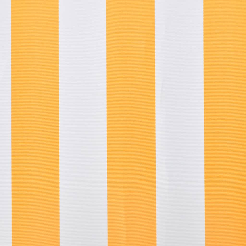 Markisenbespannung Canvas Orange & Weiß 4,5X3 M Orange Und Weiß