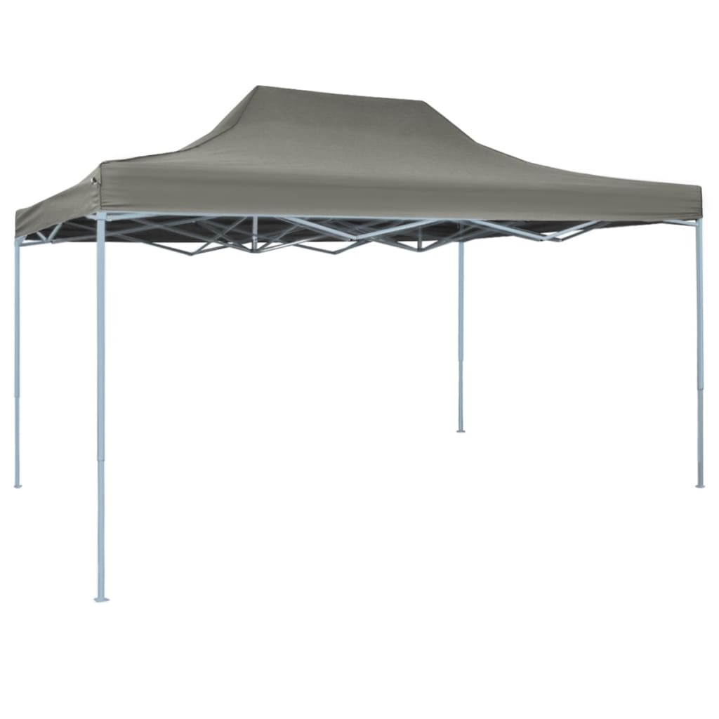 Faltzelt Pop-Up 3 X 4,5 M Anthrazit