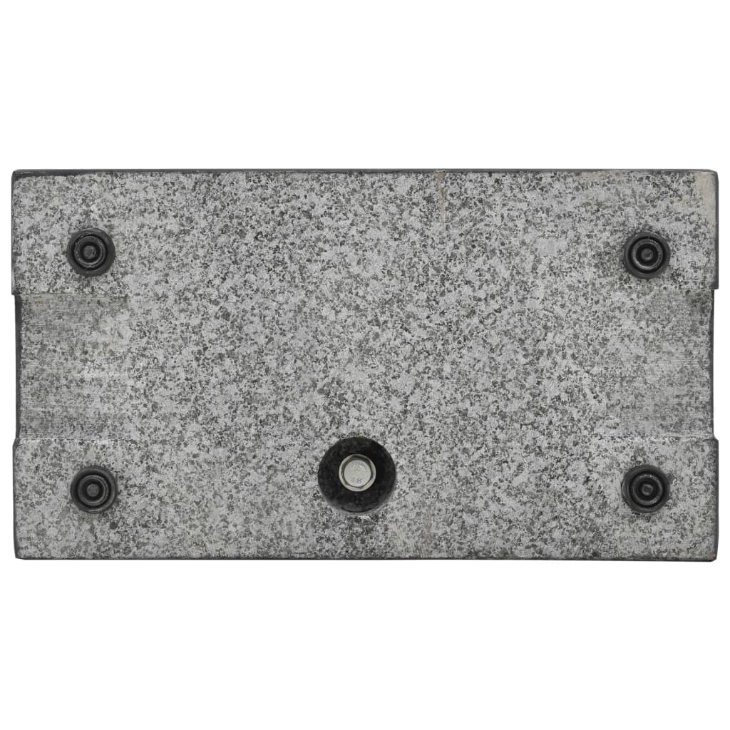 Sonnenschirmständer Granit 25 Kg Rechteckig