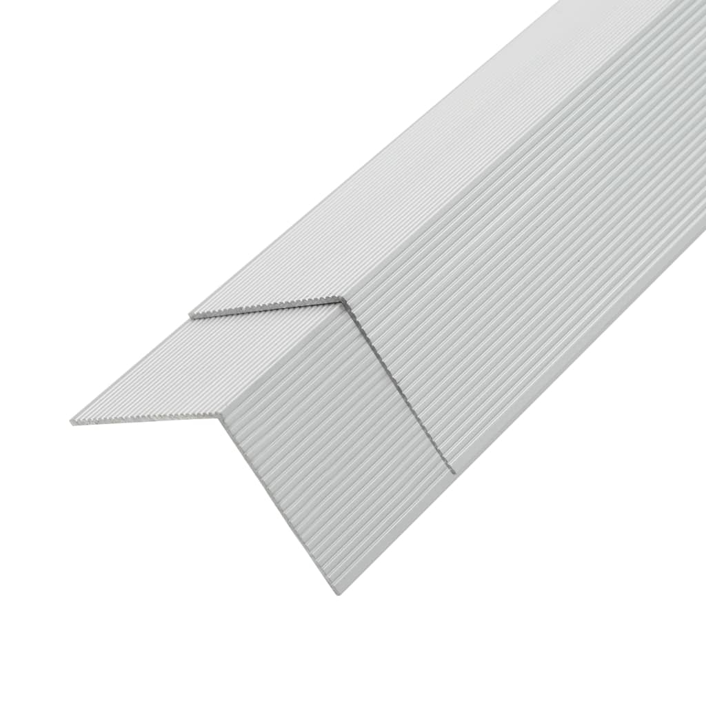 5 Stk. Verkleidungswinkel Verkleidungen Aluminium 170 Cm