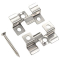 100 Stk. Deckclips Mit 200 Schrauben Edelstahl