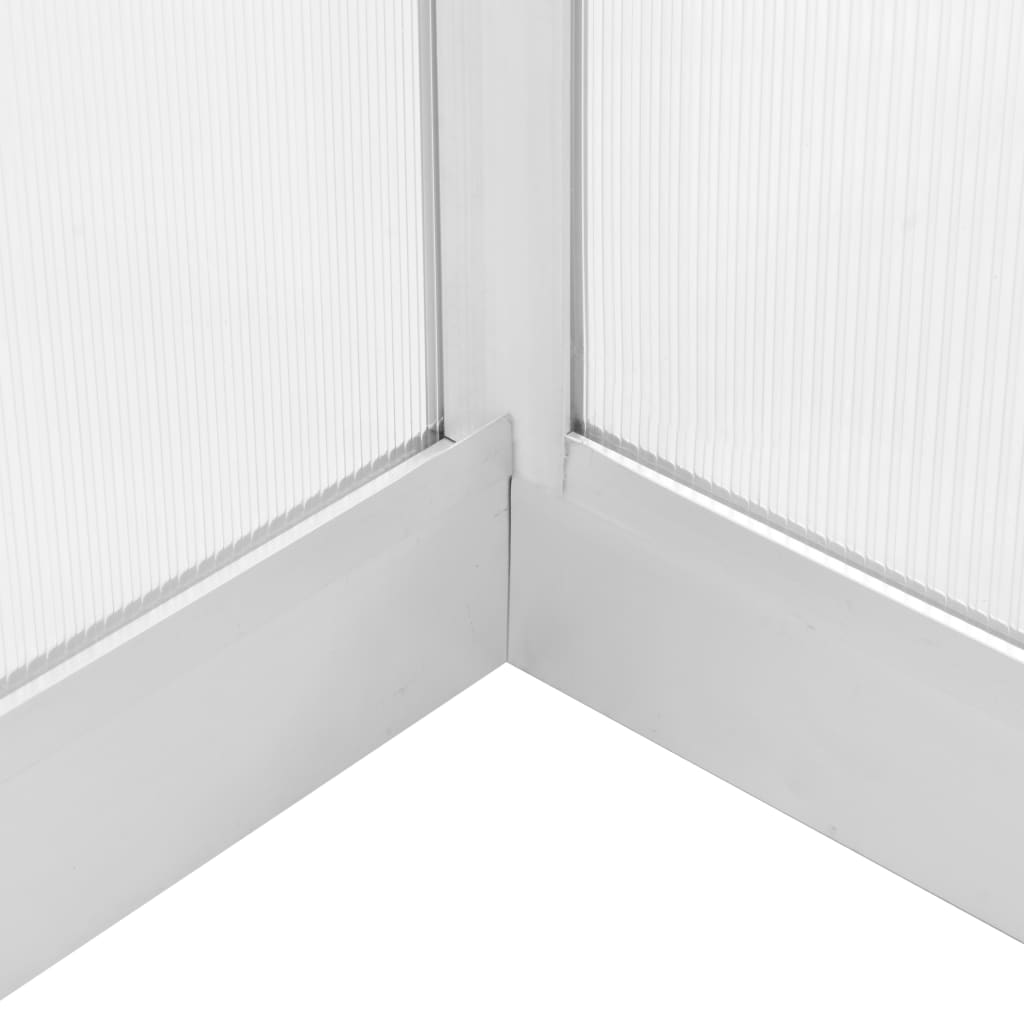 Gewächshaus Aluminium 11,19 M³
