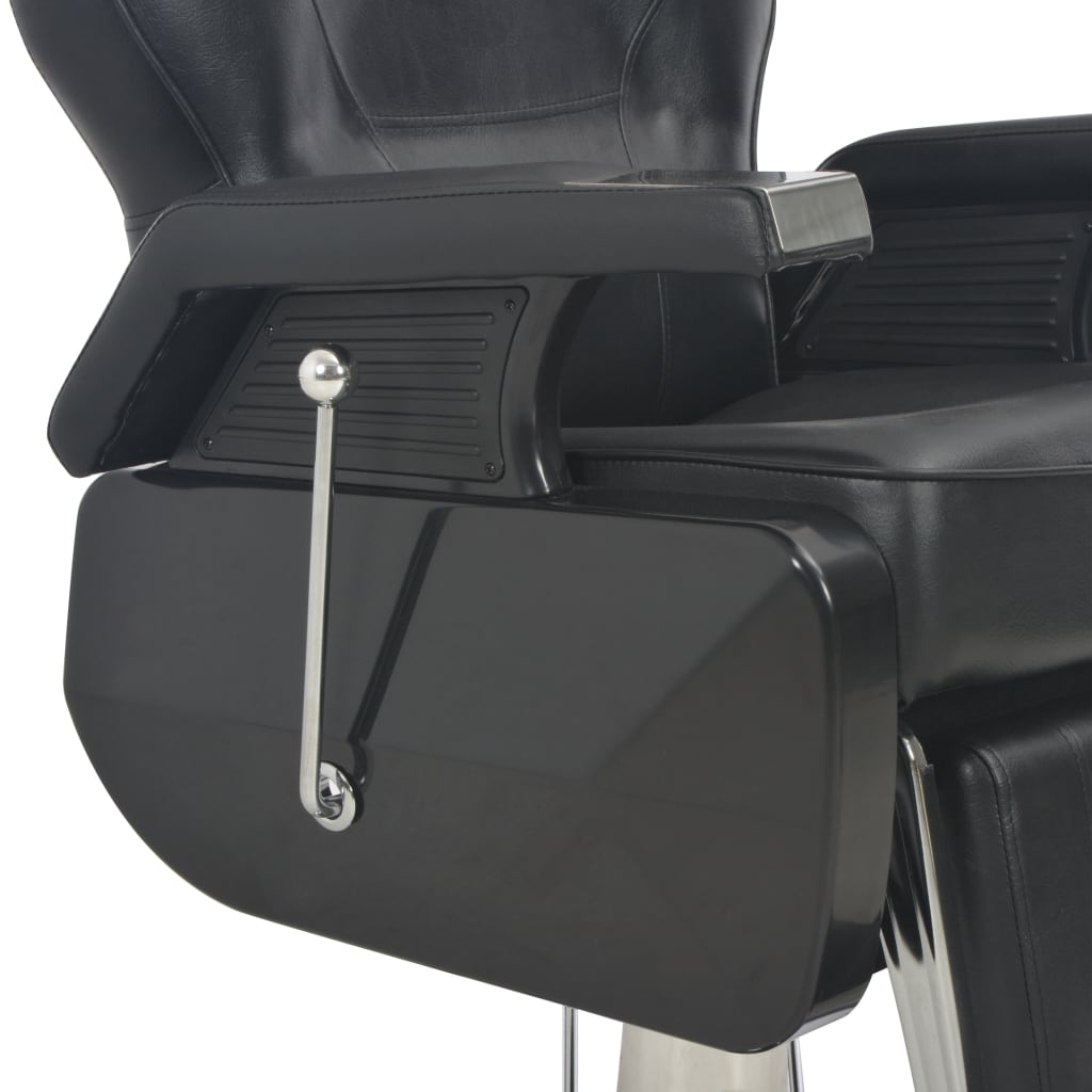 Friseurstuhl Schwarz 72×68×98 Cm Kunstleder