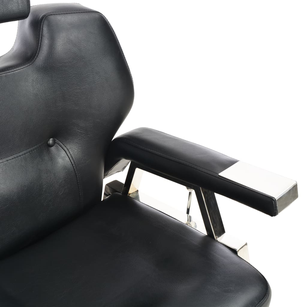 Friseurstuhl Schwarz 72×68×98 Cm Kunstleder