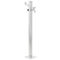 Garten-Wassersäule Aluminium 95 Cm Braun